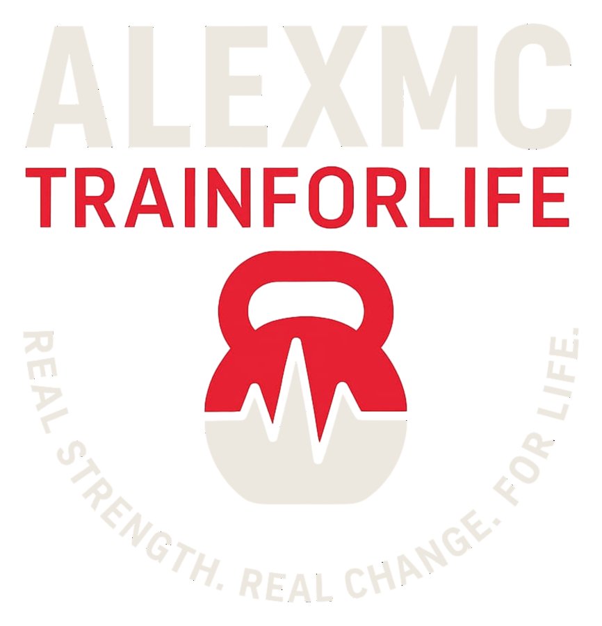 AlexMc Train For Life logo